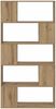 vidaXL TV-Schrankset Wandmontiert Braun 80 x 24 x 156 cm Holzwerkstoff 875204 Bild 5