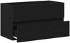 vidaXL Spülbeckenschrank Schwarz Eiche 80x38,5x45 cm Holzwerkstoff 862543 Bild 5