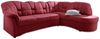 DOMO collection Ecksofa Papenburg, zeitlose Rückensteppung, elegante Armlehne, L-Form, mit Ottomane, wahlweise mit Bettfunktion Bild 2