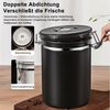 Refined Living Kaffeedose Vorratsdose luftdicht Edelstahl Kaffeebehälter 2800 ml mit Messlöffel, (mit Datumsmarkierung Aufbewahrungsdose Kaffeebohnen Aufbewahrung, 1-tlg), Bohnen Behälter Vorratsglas Aufbewahrungsdose mit Luftdichtem Deckel Bild 4