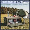 Trucky Faltbox Storage Box 45 L Camping Klappbox Klappkiste 53 x 36 x 29 cm Grün Bild 3