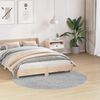 vidaXL Anti-Rutsch Shaggy Teppich Grau 160 x 160 cm PP 4019782 Bild 3