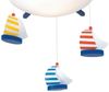 Dimmbare LED Deckenleuchte SEGELBOOTE mit Mobile fürs Kinderzimmer Bild 3