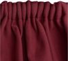 Beautissu Vorhang 2er Set Thermovorhang Gardine Rot Amelie TK, 140x245cm, Vorhang isolierend Kälte- & Hitzeschutz Universalband Verdunkelnd Bild 4