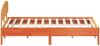 vidaXL Massivholzbett ohne Matratze Wachsbraun 180x200 Kiefernholz 3207200 Bild 5