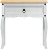 vidaXL Konsolentisch Weiß 73 x 35 x 73 cm Massives Kiefernholz 42024944 Bild 4