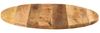 vidaXL Tischplatte Ø 80x2,5 cm Rund Raues Massives Mangoholz 370013 Bild 4