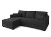 AX LIVING Ecksofa Klein mit Schlaffunktion Dolceo PIK L Graphit 226 cm Bild 2