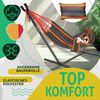KESSER® Hängematte LAKE mit Gestell, für 2 Personen, 200kg Belastbarkeit, Bunt Bild 3