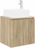 vidaXL Badezimmerschrank-Set 5 pcs Sonoma-Eiche 53 x 15,5 x 70 cm 3407329 Bild 5