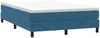 vidaXL Boxspringbett ohne Matratze Dunkelblau 160x220 cm Samt 3315883 Bild 3