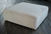 KAWOLA Hocker WIOLO SOFT Sitzelement für Modulsofa Cord hellgrau 43 x 111 x 111 cm Bild 2