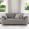 vidaXL Zweisitzer-Sofa Taupe 180 cm Stoff 4105233 Bild 3