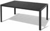 Gartengarnitur Sitzgarnitur 7-teilig 150x80 cm Alu Anthrazit / Schwarz Bild 5