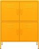 vidaXL Lagerschrank Senfgelb 80x35x101,5 cm Stahl 336137 Bild 3