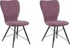 loft24 Esszimmerstuhl Vidal (Set, 2 St), Bezug aus Webstoff Bild 4