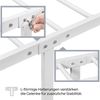 Yaheetech Metallbett mit Lattenrost, Wolkenmuster, Metall Weiß, 90x200 cm Bild 4
