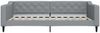 vidaXL Tagesbett Ausziehbar mit Schubladen Hellgrau 100x200 cm Stoff 3197467 Bild 5