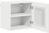 vidaXL Wandglas-Schrank LUCCA Weiß 40 x 31 x 40 cm Holzwerkstoff 884834 Bild 5
