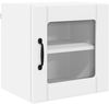 vidaXL Wandglas-Schrank LUCCA Weiß 40 x 31 x 40 cm Holzwerkstoff 884834 Bild 2