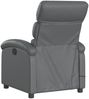 vidaXL Massagesessel Elektrisch Grau Kunstleder 3204036 Bild 5