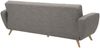 Sofa 3-Sitzer mit Bettfunktion Kazdoia Flachgewebe grau Bild 5