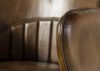 Stuhl Echtleder 55x62x84 dunkelbraun IRON LABEL #30 Bild 3