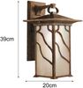 Elstead Lighting Morris Wandleuchte Large 1-Light Kupfer IP44 E27 Bild 4