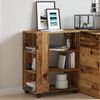 vidaXL Rollcontainer Altholz-Optik 60x35x75 cm Holzwerkstoff 856656 Bild 4