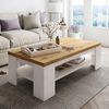 Lookway Couchtisch VINCI Kaffeetisch Andersen Kiefer / Wotan Eiche Bild 2