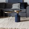 'Glam' Beistelltisch, dunkelblau Bild 2