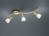 Modischer 18 Watt LED Strahler in Messing matt Bild 3