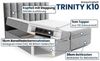 Best for Home Boxspringbett mit Bettkasten Trinity K-10 Bonellfederkern inkl. 7 cm Topper (140x200 160x200 180x200 200x200 cm), mit o. ohne Kopfteil, Flexible Liefermöglichkeiten, Handwerksqualität Bild 4