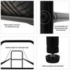 PROREGAL® Schwerlastregal Reifenregal Räderregal Garagenregal CARRERO für 4-8 Reifen Schwarz, Reifenschonnende Lagerung Winterregien Sommerreifen Allwetterreifen Bild 4