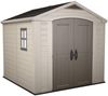 Dmora Gartenhaus Weyburn, Gartenhütte, Gartenhaus, Werkzeugschuppen, 257x255 h243 cm, Beige Bild 1