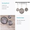 Intirilife Küchensieb, Edelstahl, (Set, 3-St, Set), Sieb Set Küche - 8 / 12 / 18 cm Durchmesser - Seiher aus Edelstahl Bild 2