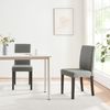 Esszimmerstuhl Hamburg 6er Set Textil Hellgrau [en. casa] Bild 2