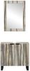 vidaXL Badezimmerschrank-Set 2 pcs Weiß Massivholz Mango 3310048 Bild 5