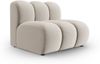 Micadoni Armloses Modul Lupine Samtstoff Salvador Beige Bild 2