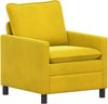vidaXL Sofa Set 2 pcs Gelb Samt 3417115 Bild 4