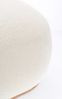 Pouf Mariana aus Boucle-Stoff, 67 x 67 x 36 cm Bild 2