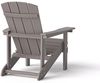 HOME DELUXE Gartenstuhl FAREA inkl. Hocker – Grau Bild 4