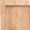 vidaXL Tischplatte Hellbraun 120x60x(2-6)cm Massivholz Eiche Behandelt 3156376 Bild 5