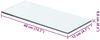 vidaXL Regalböden 2 Stk. Glas Transparent 40x12 cm 3051552 Bild 4