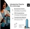 LARS NYSØM Trinkflasche Blæst, Trinkflasche mit Hydrationsskala und Trageschlaufe Bild 2