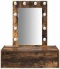 vidaXL Schminktisch mit Schubladen Braun 60 x 40 x 70 cm Holzwerkstoff 865221 Bild 5