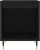 vidaXL Nachttische 2 Stk. Schwarz 40x35x50 cm Holzwerkstoff 830703 Bild 5