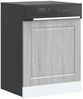 vidaXL Geschirrspülerblende Porto Grau Sonoma 60x1,5x57 cm 854143 Bild 4