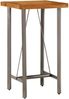 vidaXL Bartisch Recyceltes Massivholz Teak 60x60x107 cm 245803 Bild 2
