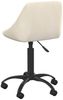 vidaXL Esszimmerstuhl Creme Samt [335359] Bild 5